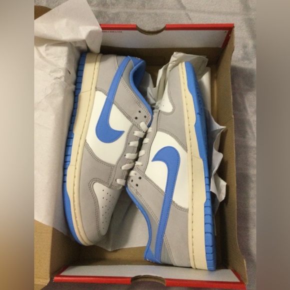 Nike Dunk Low Athletic Department University Blue Mens Size 10 DS OG All - Picture 3 of 10